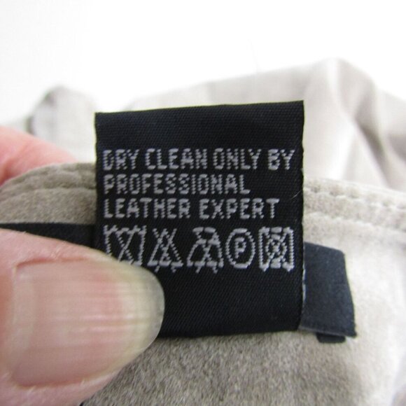 VTG SUEDE Leather 8 BOHO 90s Western Cowgirl Yellowstone Rocker Festival Pants - Picture 8 of 9